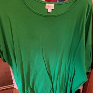 Large Green LuLaRoe Irma